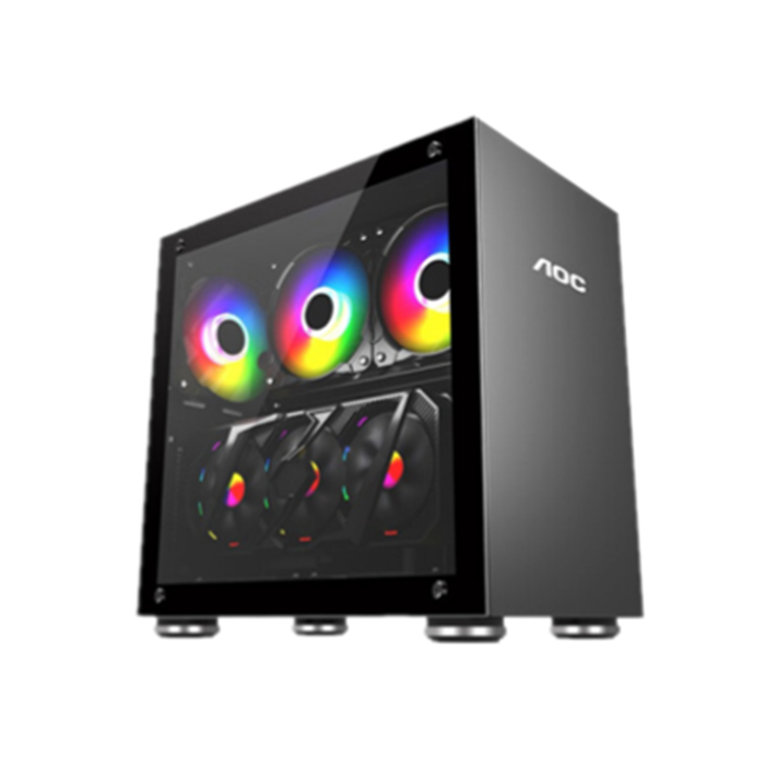 AOC 简约商务高固态电脑主机