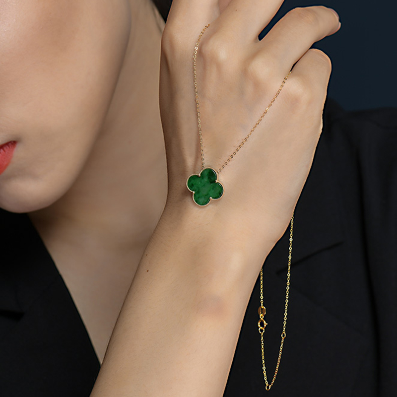 玉和祥 天然缅甸翡翠吊坠