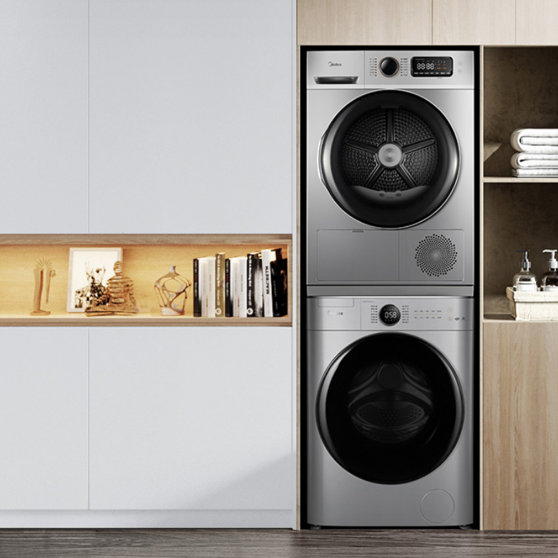 美的 真丝柔洗洗烘套装