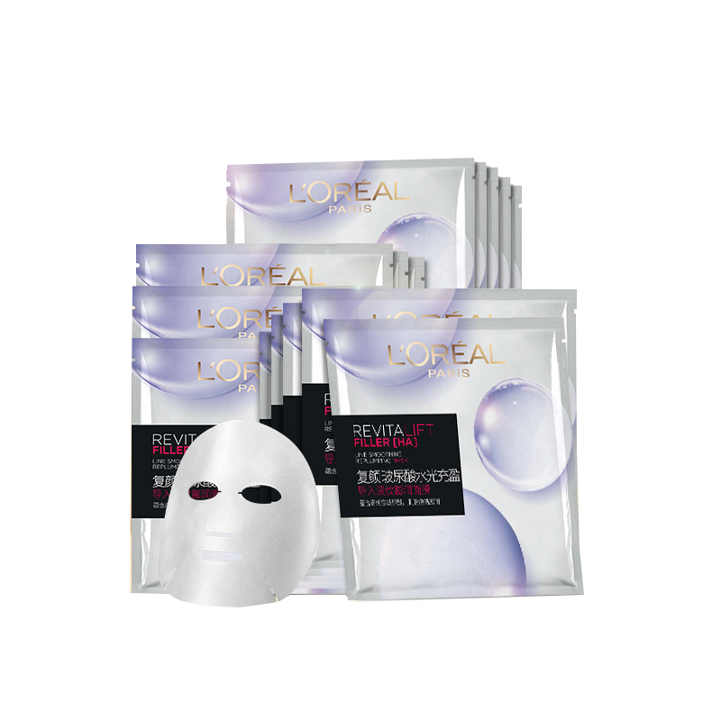 欧莱雅 淡纹膨润面膜