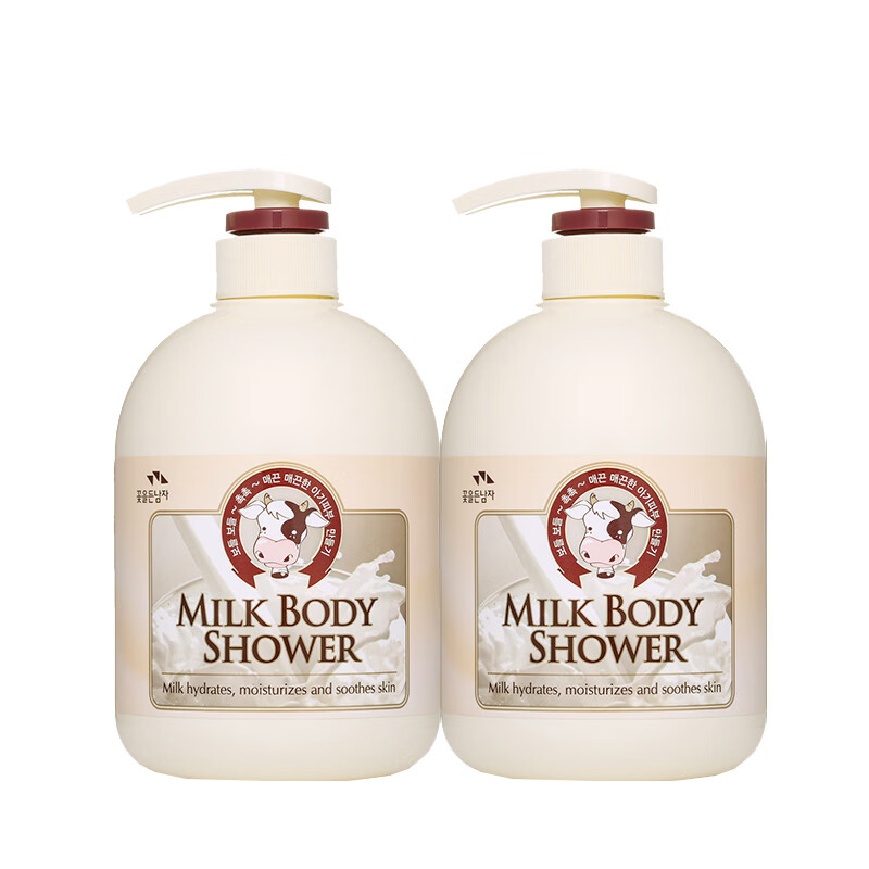 所望 双享装牛奶沐浴露