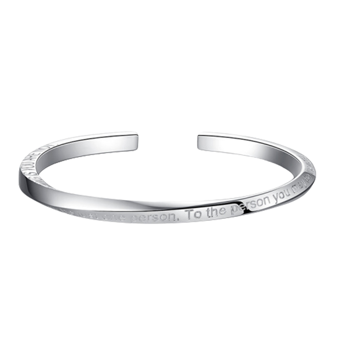 卡蒂罗 时尚999银手链