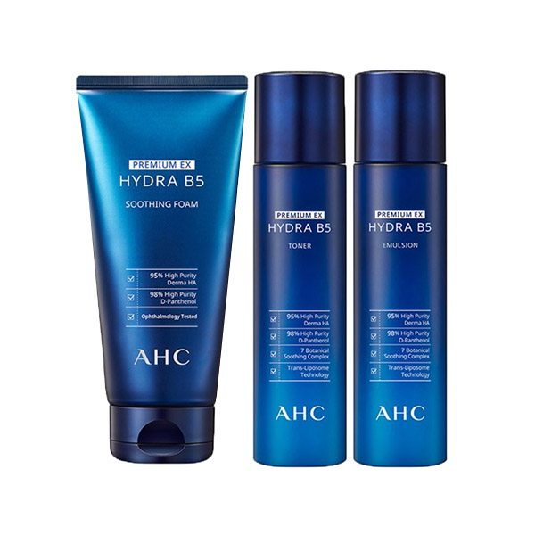 AHC 玻尿酸补水护肤套装