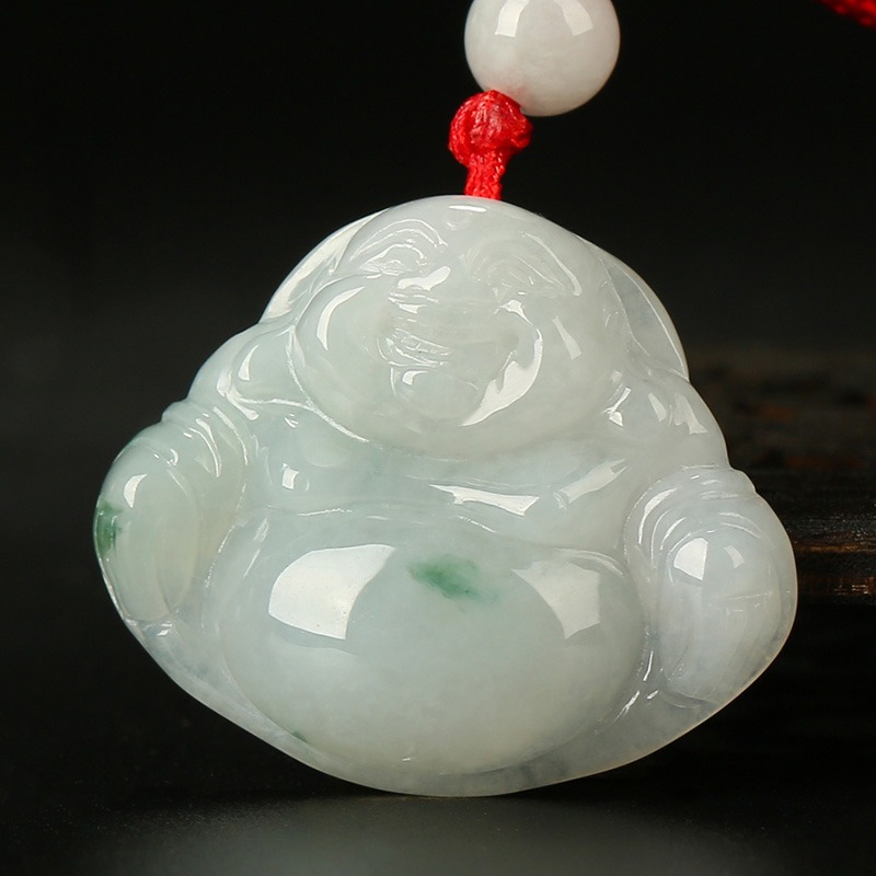 凤禧 佛公飘花 翡翠吊坠