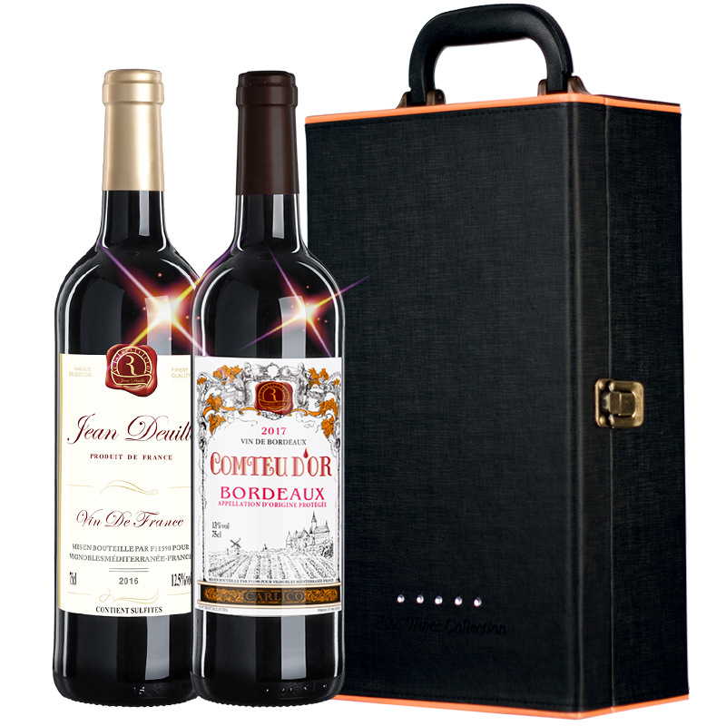 卡聂高 双支干红葡萄酒