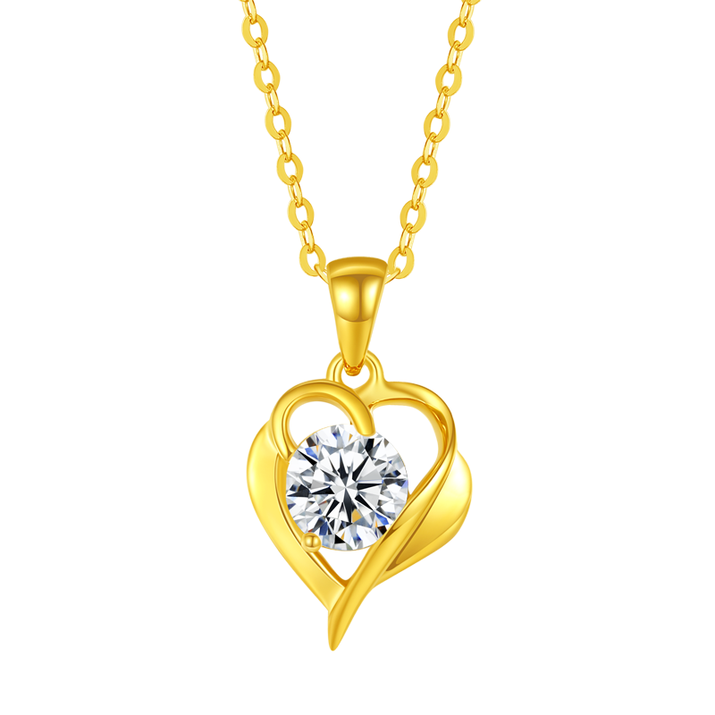 恋晴 爱心时尚项链