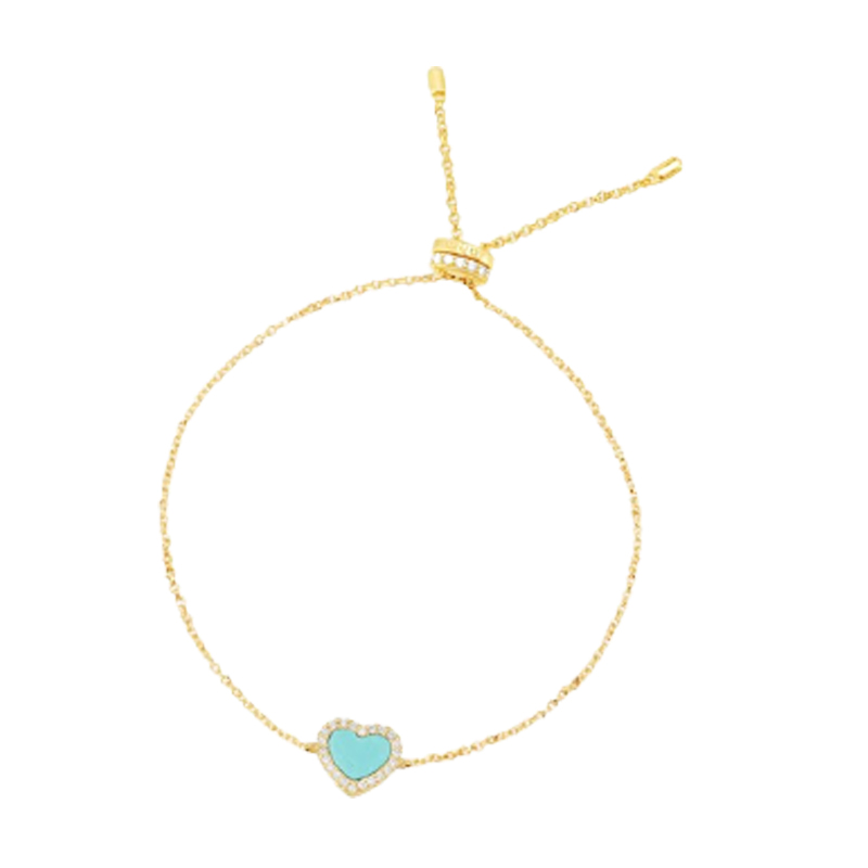 APM 蓝色爱心手链