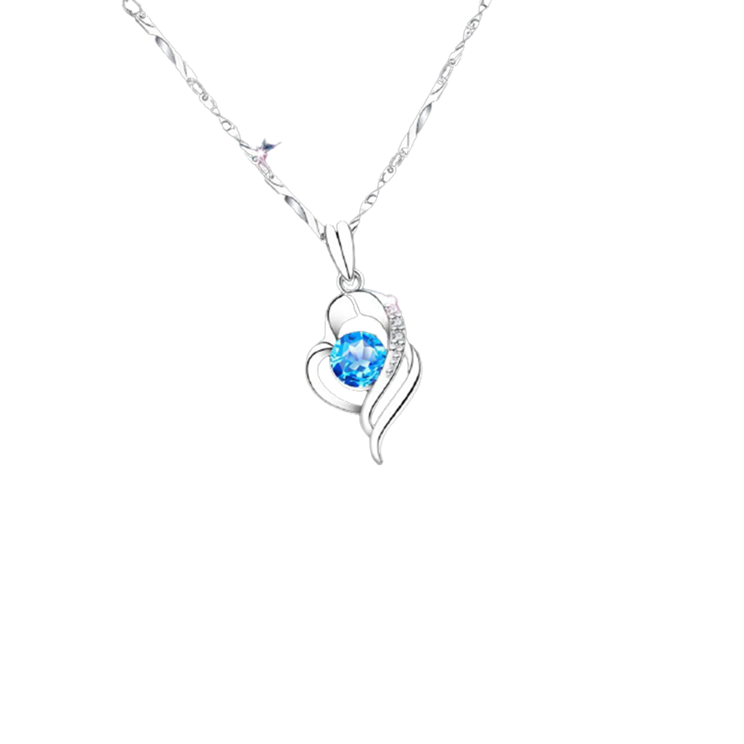 法卡曼心形项链