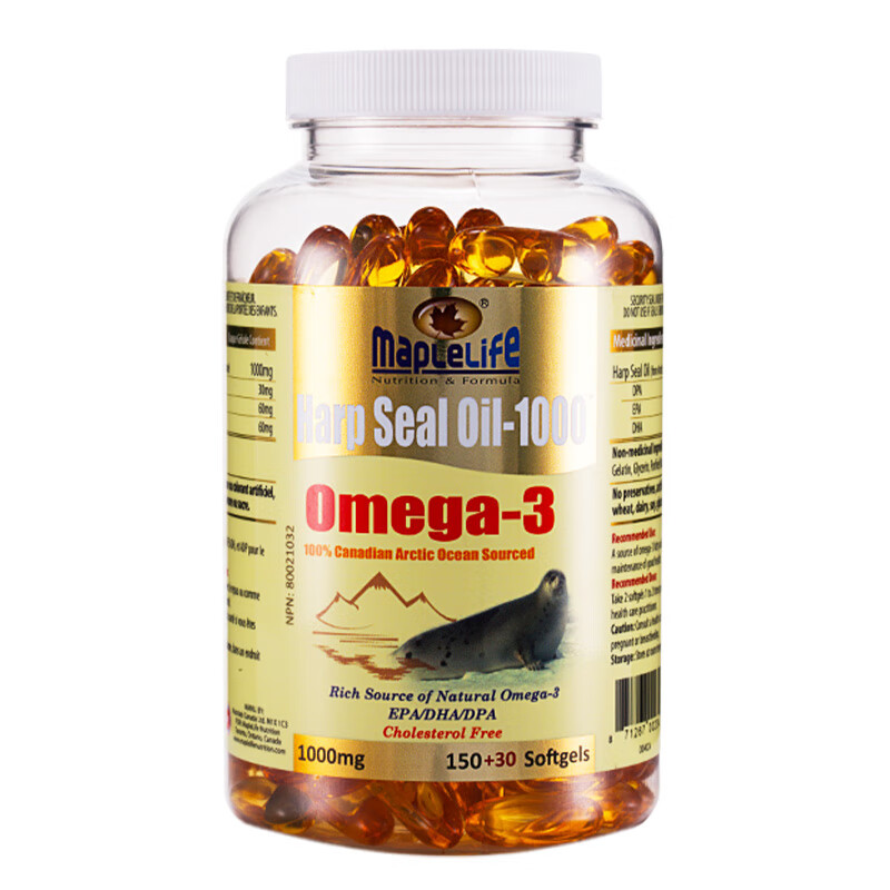 美柏莱 高含量海豹油软胶囊