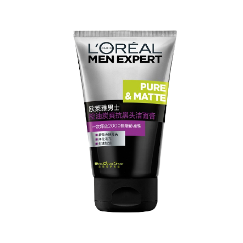 欧莱雅 磨砂柔珠成分 洁面乳