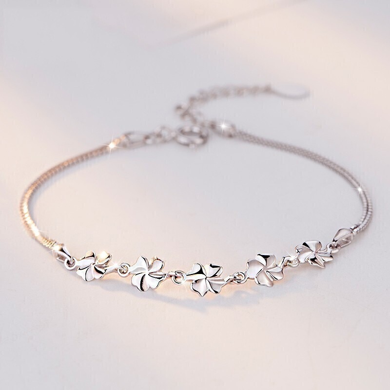 KADER四叶草925银手链