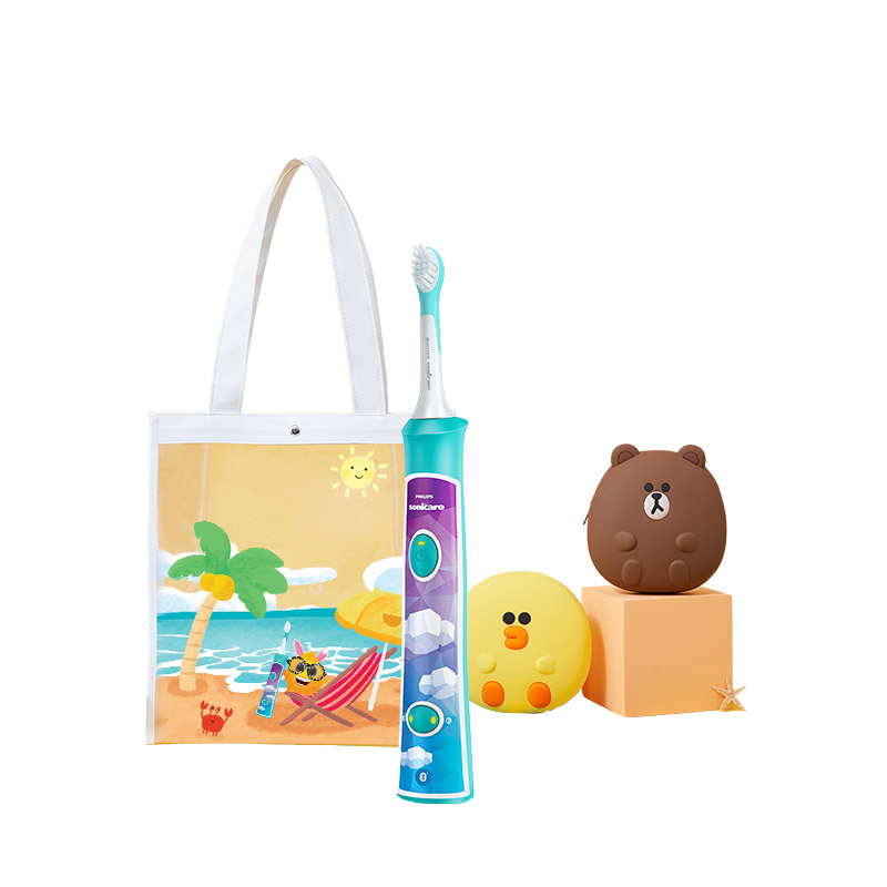 飞利浦 分区提醒儿童电动牙刷