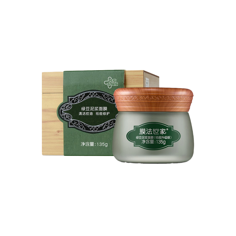 膜法世家 绿豆泥浆 面膜