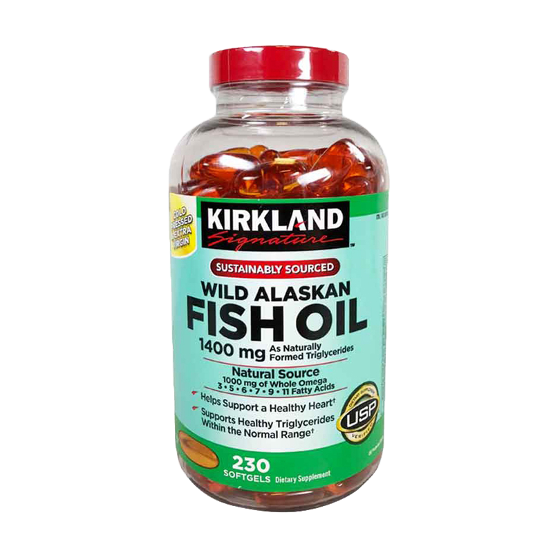 Kirkland 鱼油软胶囊