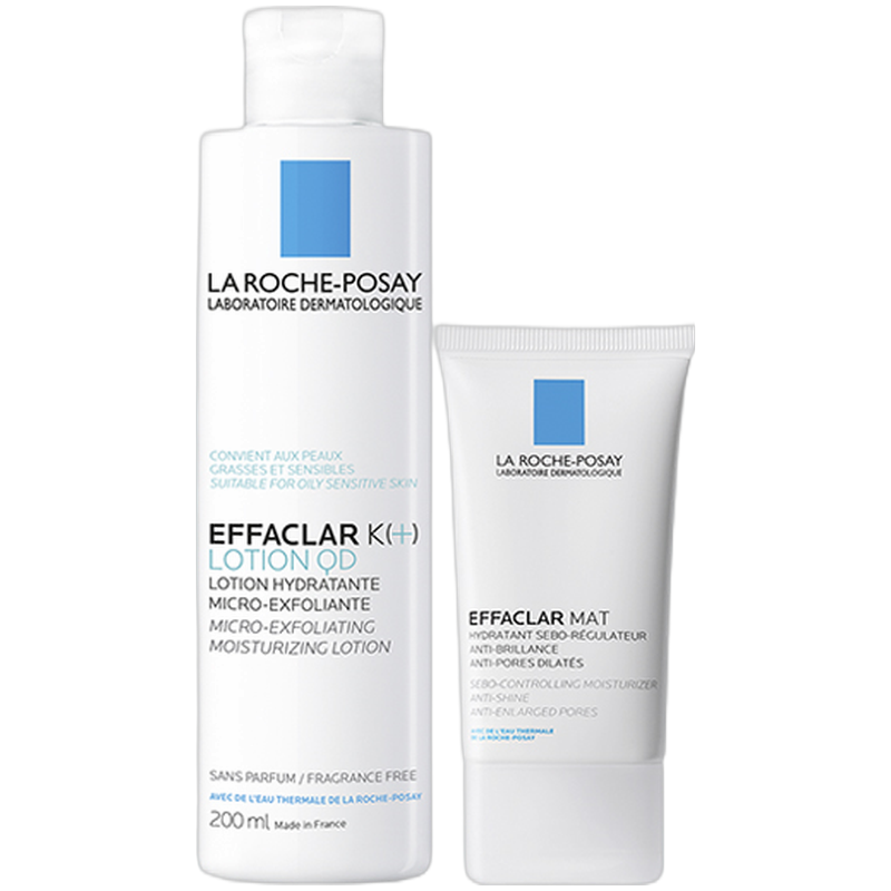 理肤泉 清痘水乳护肤套装