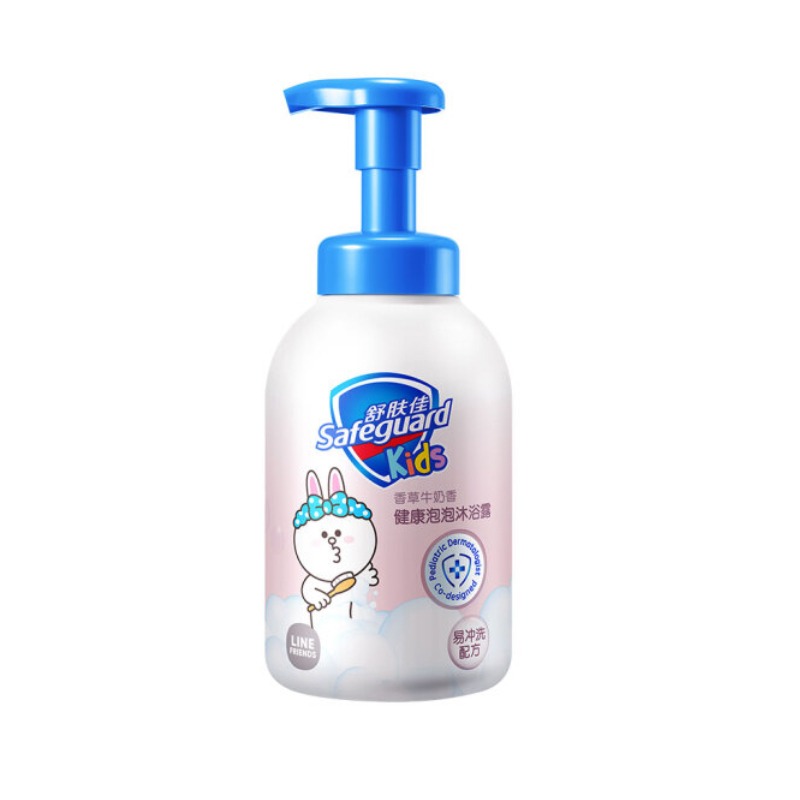 舒肤佳儿童健康泡泡沐浴露