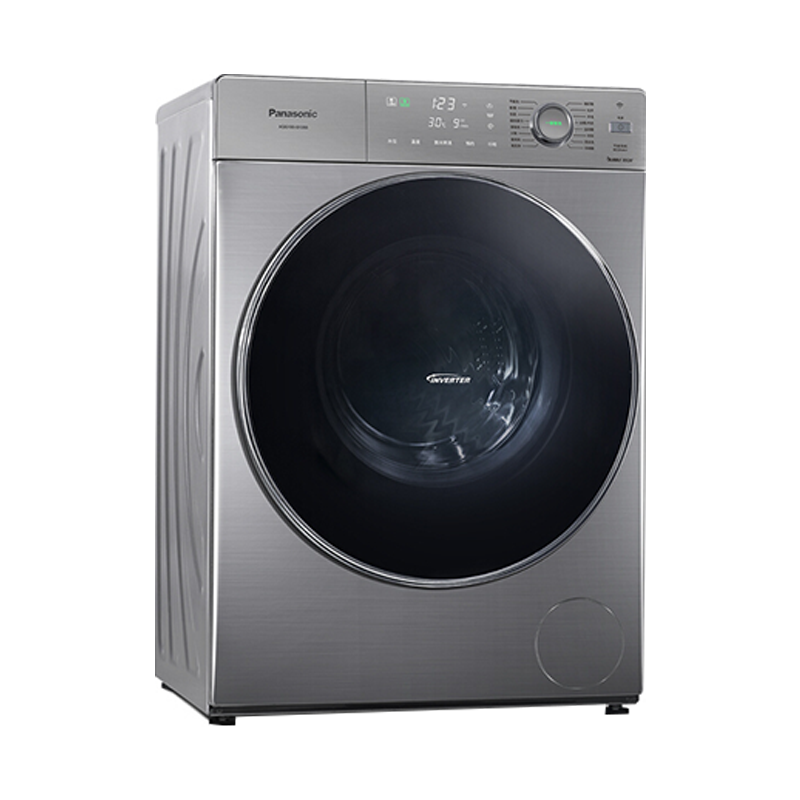 松下 超薄变频滚筒泡沫净洗衣机