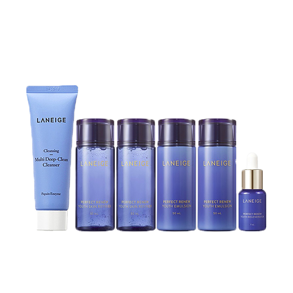 兰芝 致美紧颜升级版护肤套装