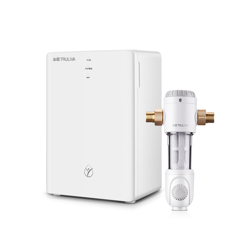 沁园 双出水设计净水器