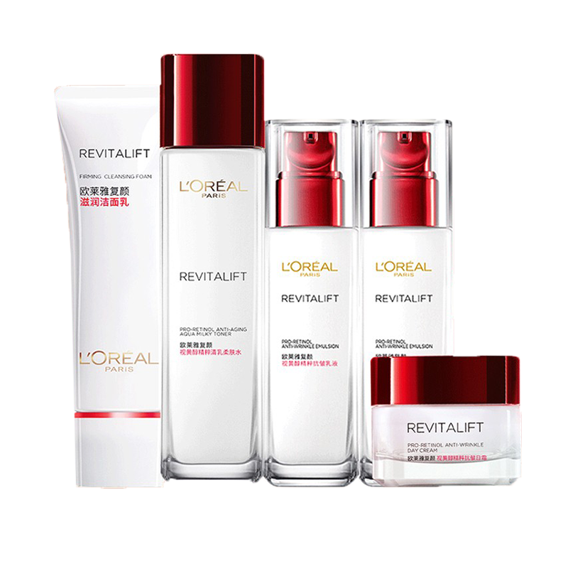 欧莱雅 积雪草精萃护肤套装