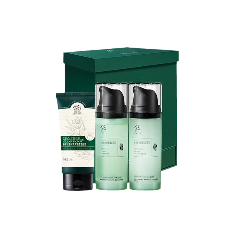 善草纪 舒缓修护 护肤套装