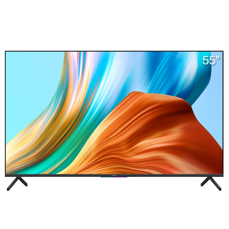 荣耀 语音助手纤薄金属电视