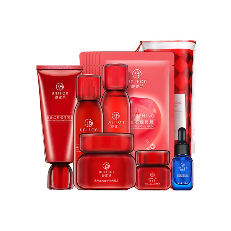 御泥坊 晶亮红石榴 套装