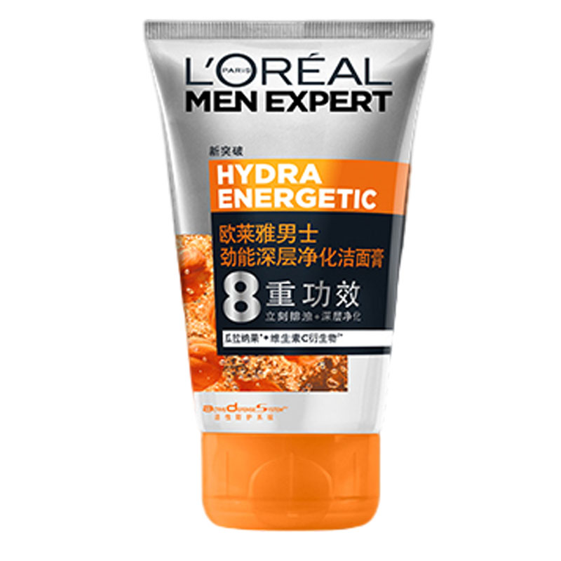 欧莱雅 控油清洁 男士洗面奶