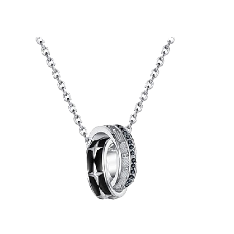 银千惠胜利星环项链