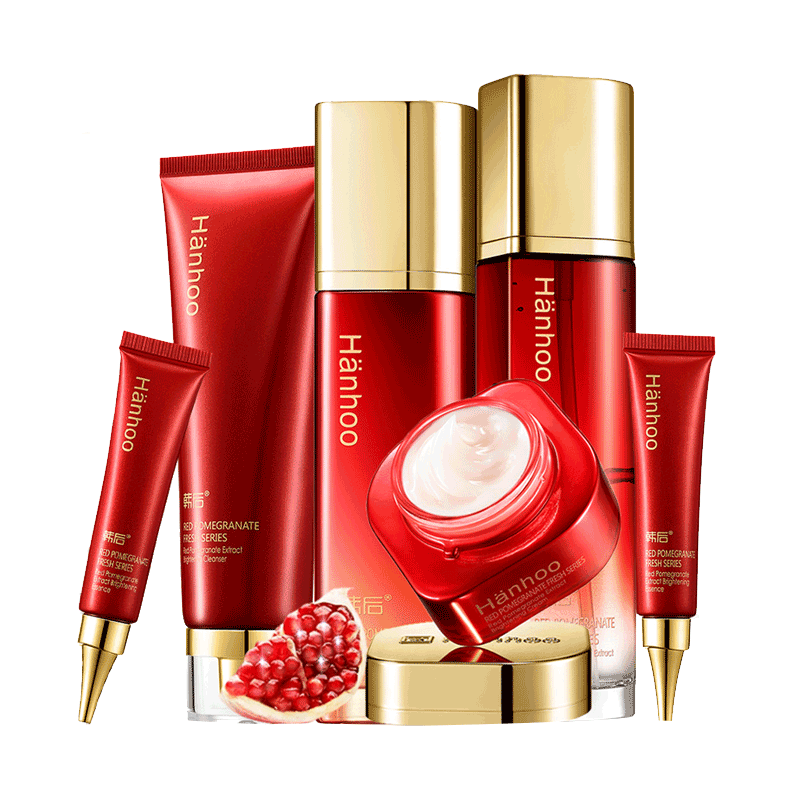 韩后 红石榴鲜养水乳套装