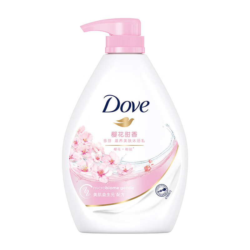 多芬 清爽易冲洗沐浴露