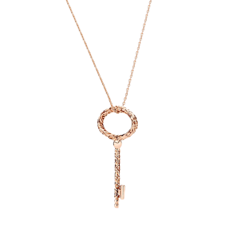 潘多拉 祥云纹钥匙 项链