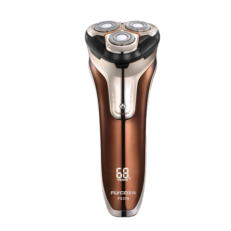 飞科充电式三头浮动电动剃须刀