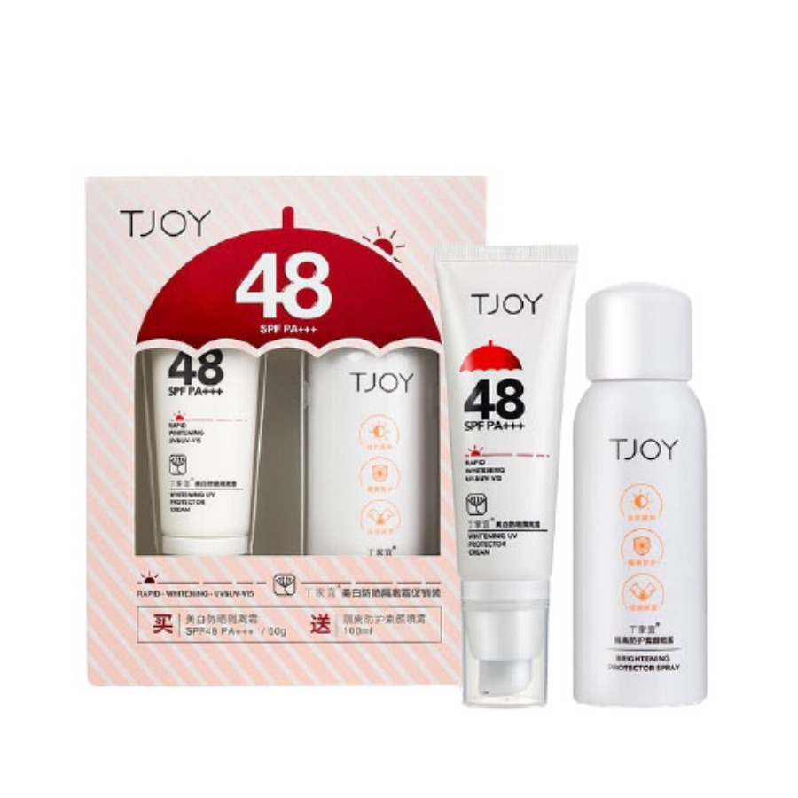 丁家宜 柔嫩亮泽 防晒霜