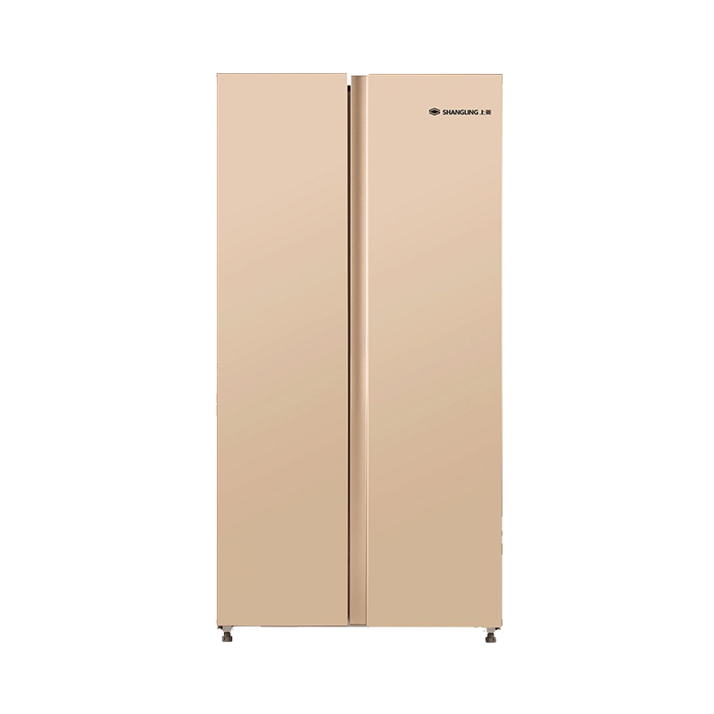 上菱 玫瑰金面板冰箱