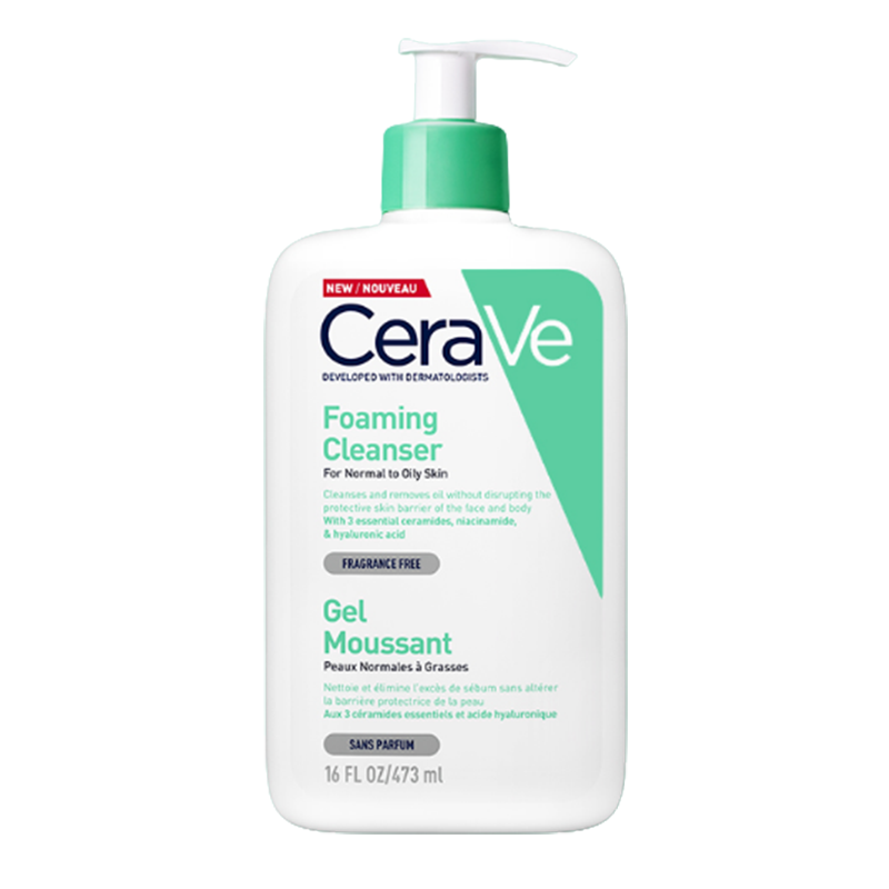 CeraVe 泡沫净颜洁面啫喱