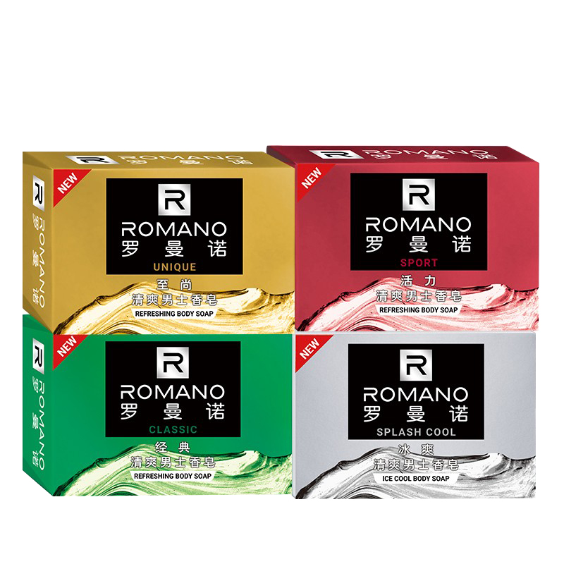 罗曼诺 舒爽醒肤男士香皂