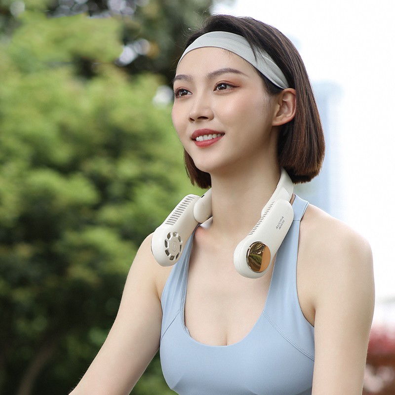 澳柯玛续航持久挂脖电风扇