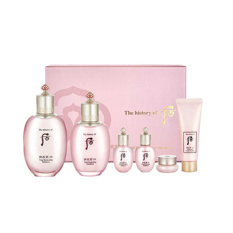 后 莲花生气精粹 护肤套装