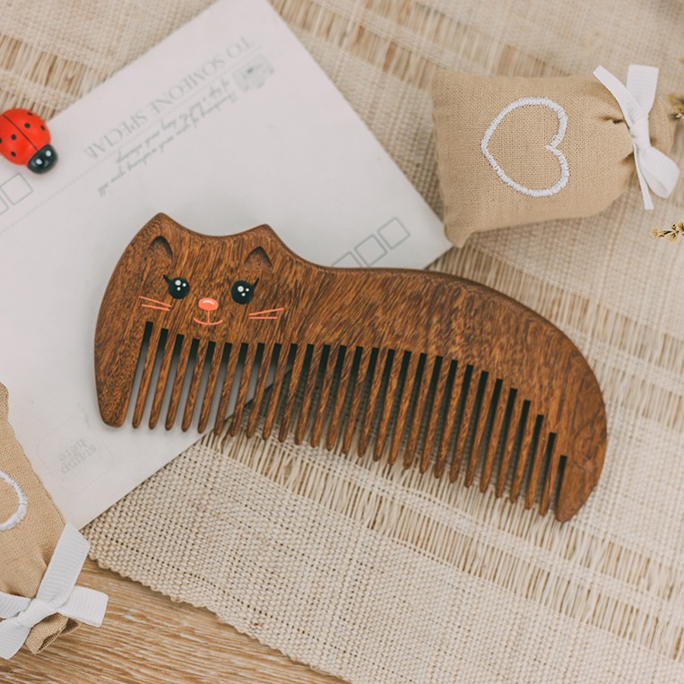 谭木匠 礼盒柚木梳子