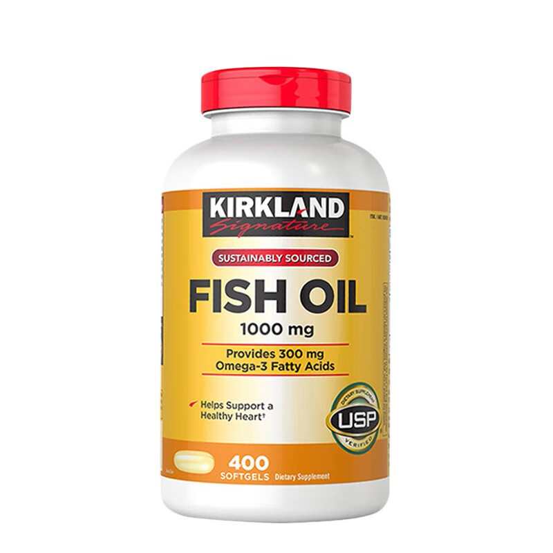 柯克兰 深海野生鱼油软胶囊
