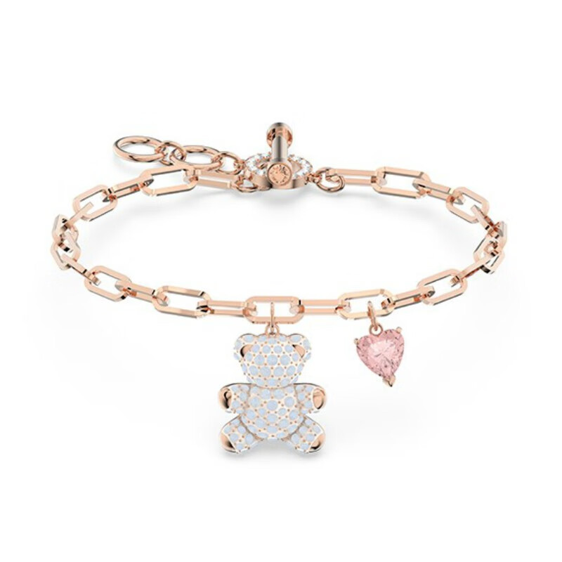 施华洛世奇心动小熊手链