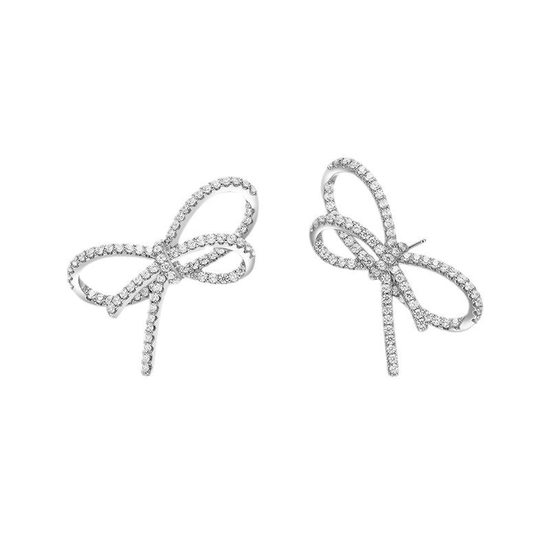 HEFANG 蝴蝶结耳环