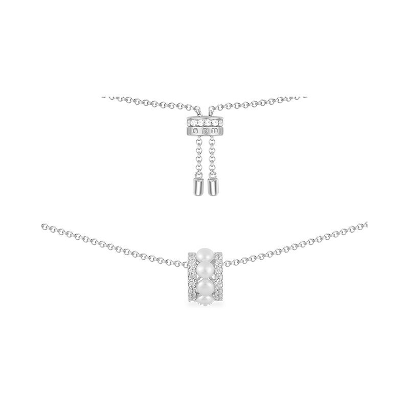 APM 珍珠圆环项链