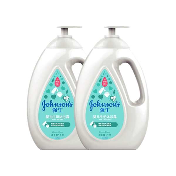 强生 婴幼儿多肽牛奶沐浴露