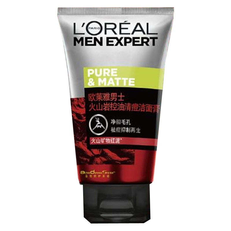 欧莱雅清爽保湿男士洗面奶