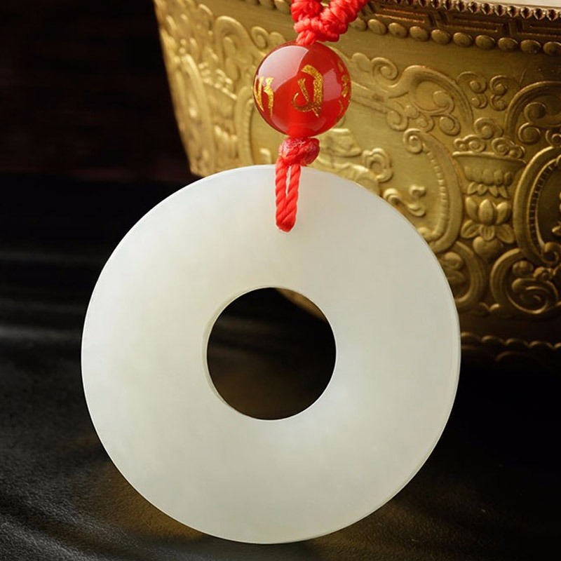 慈元阁 平安扣翡翠吊坠