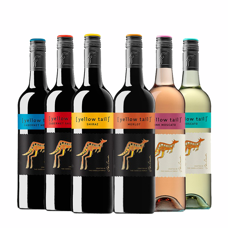 黄尾袋鼠 多口味 葡萄酒