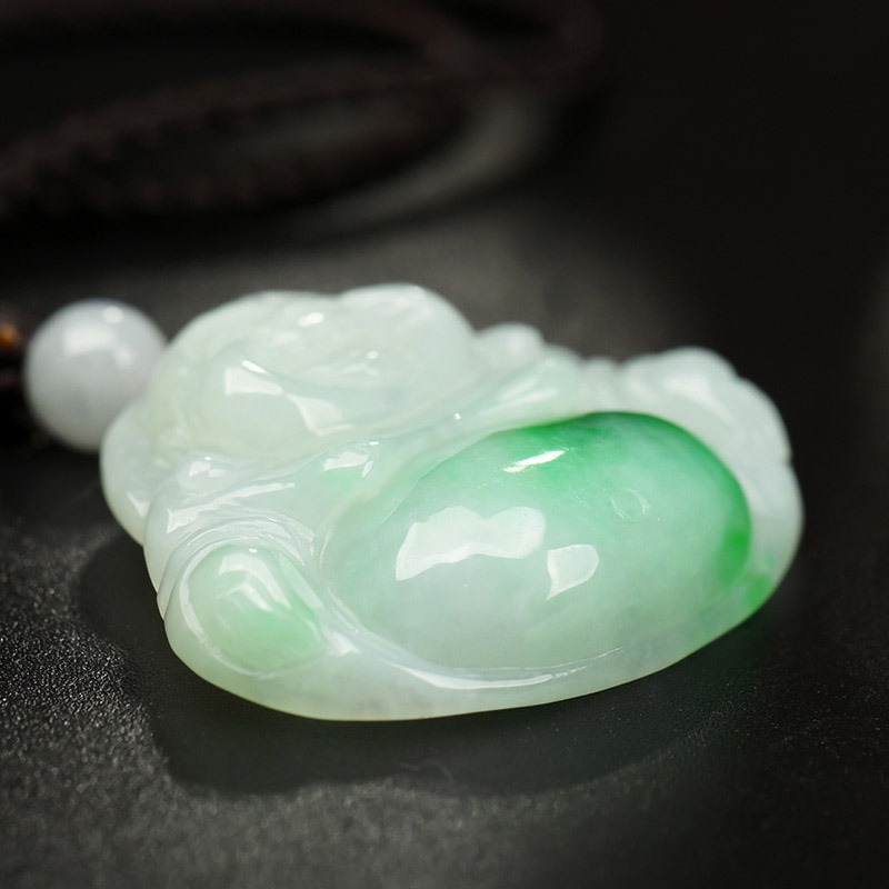 凤禧 飘阳绿 翡翠吊坠