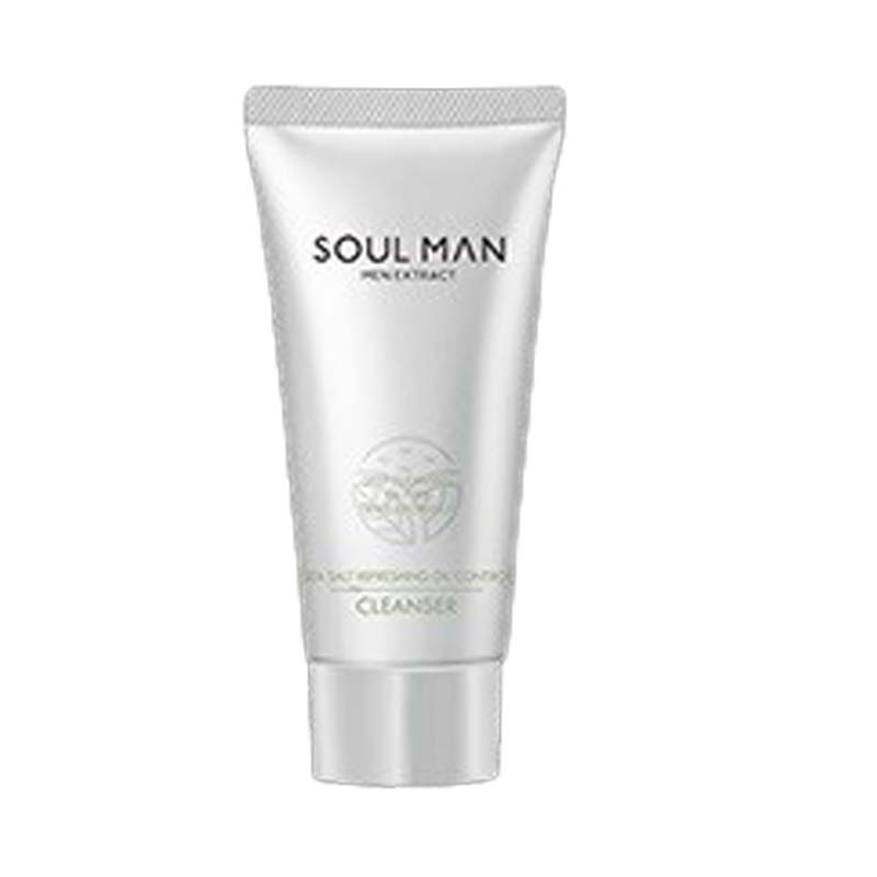 极男洁净润肤洗面奶